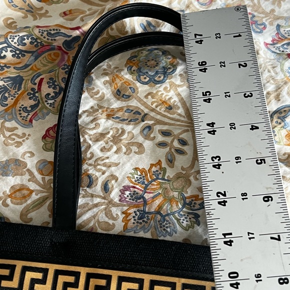 Versace Black Crossbody Bag with Gold Accents - Picture 14 of 16